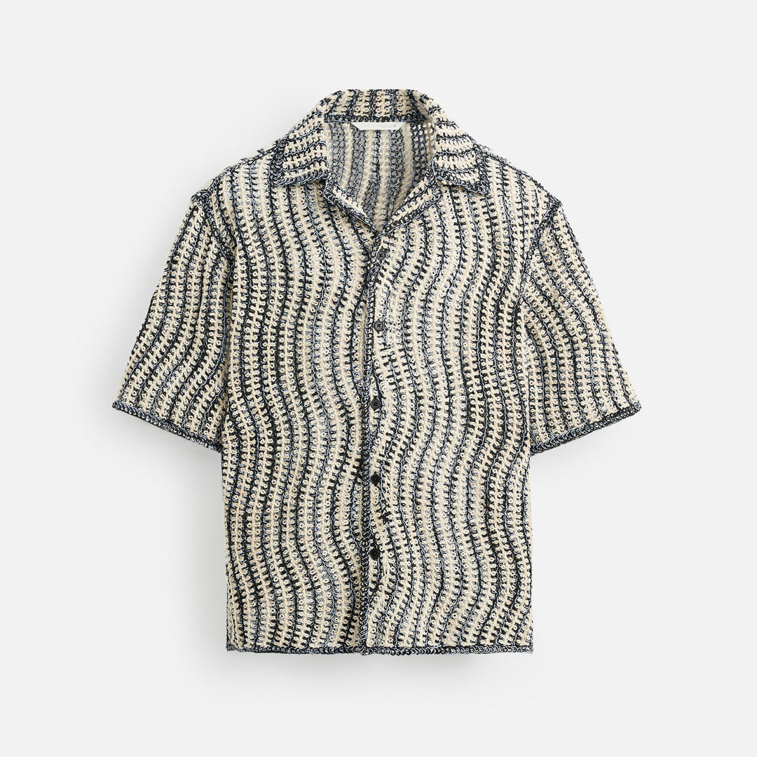 Moudda ZARA - Chemise Crochet - Vagues (Ramadan) - Tunisie 1