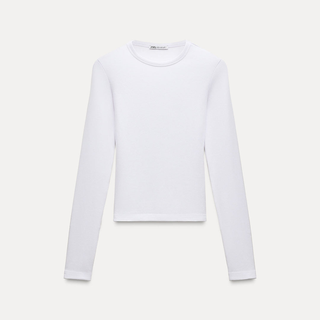 Moudda ZARA - T-Shirt - Coton/Modal & Col Rond - Tunisie 1