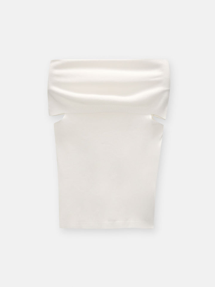 Moudda PULL & BEAR - Top Sans Manches Encolure Bardot - Tunisie 1
