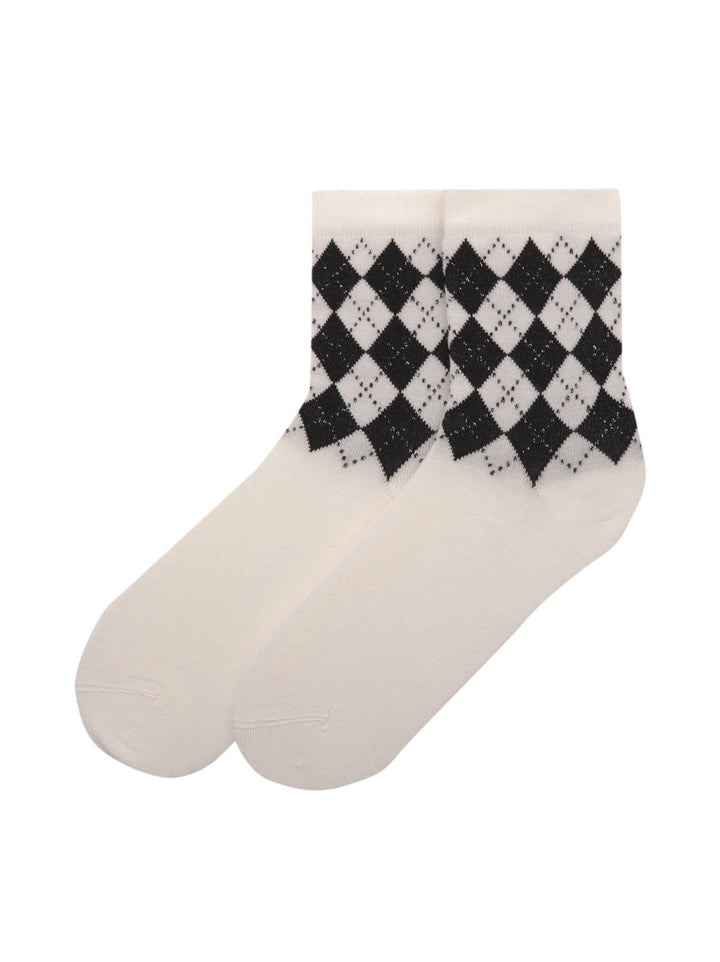 Moudda PULL & BEAR - Chaussettes Hautes - Losanges - Tunisie 1