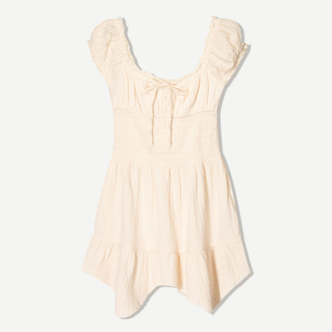 Moudda BERSHKA - Robe Mini Rustique - Volants - Tunisie 1