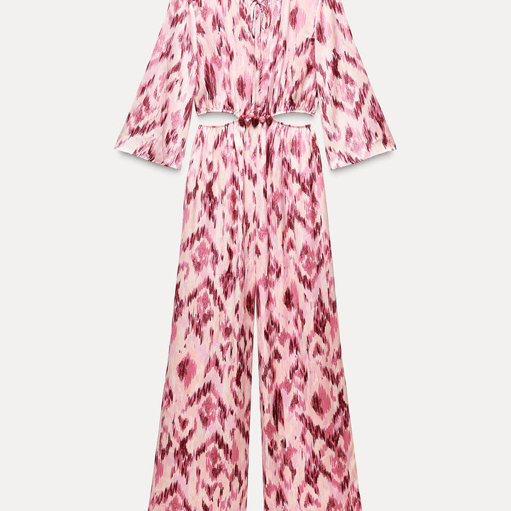 Moudda ZARA - Combinaison imprimée découpe pierres - Tunisie 2