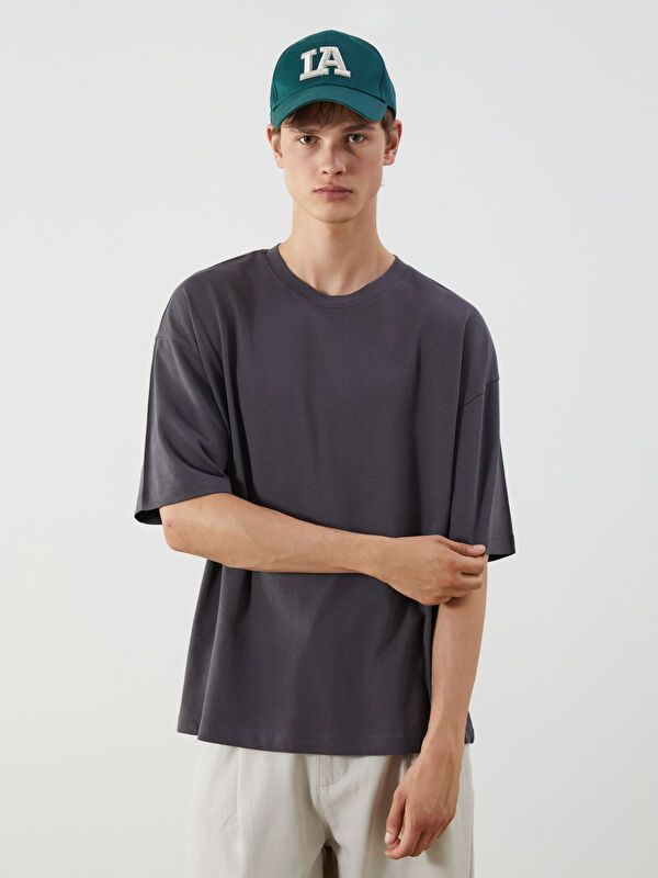 Moudda LC Waikiki - T-shirt basique manches courtes en jersey pour Homme - Tunisie 1