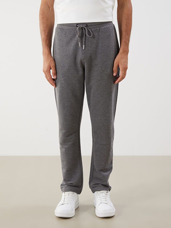 Moudda LC Waikiki - Pantalon jersey basique Homme Mélange anthracite - Tunisie 2