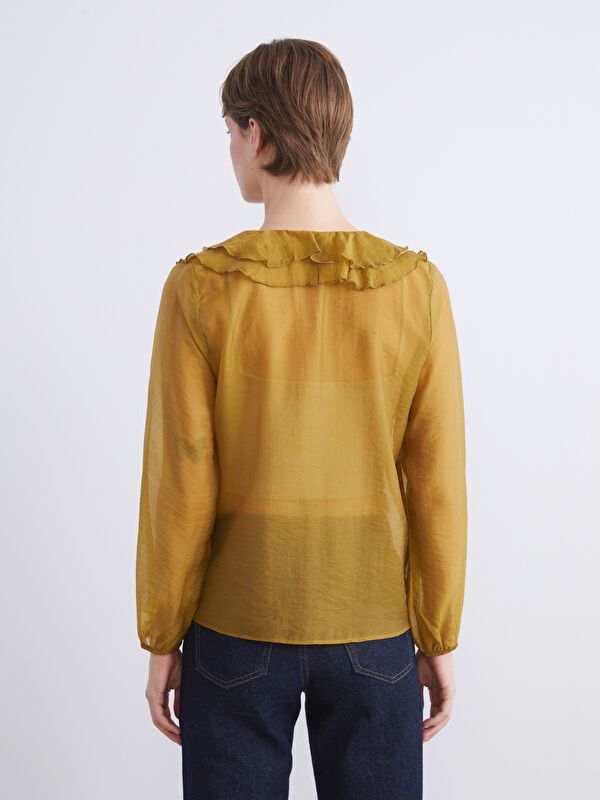 Moudda LC Waikiki - Chemise tissée à manches longues pour Femmes - Tunisie 4