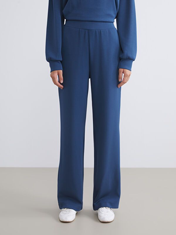 Moudda LC Waikiki - Pantalon en jersey Femme Indigo foncé - Tunisie 2