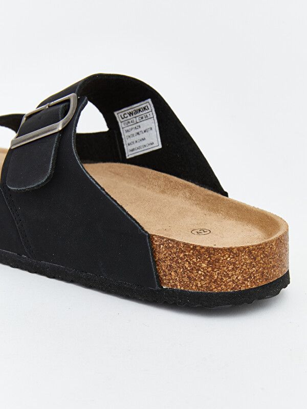 Moudda LC Waikiki - Pantoufles pour Homme couleur Noir - Tunisie 5