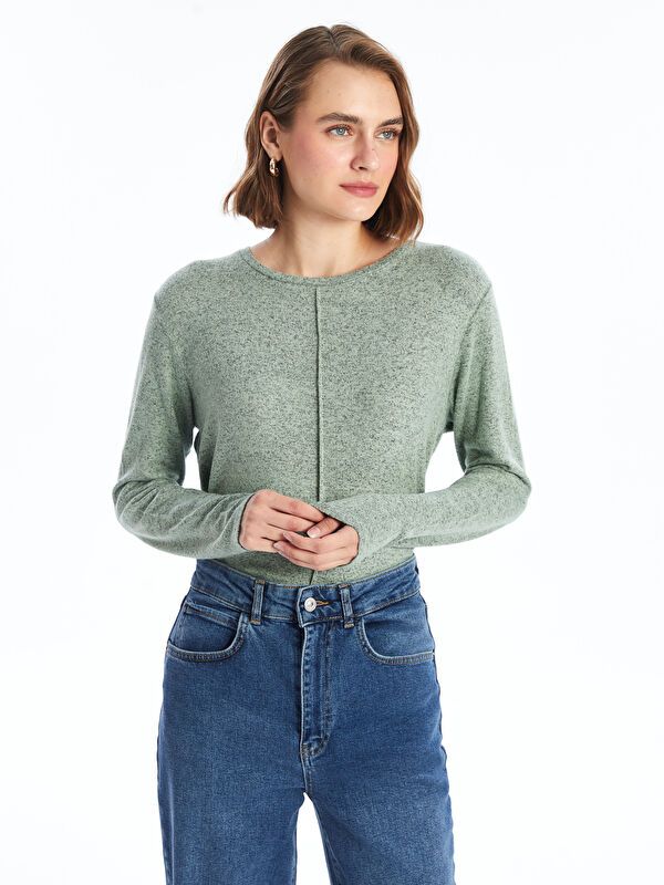 Moudda LC Waikiki - Body de Jersey cv à manches longues pour Femmes - Tunisie 1