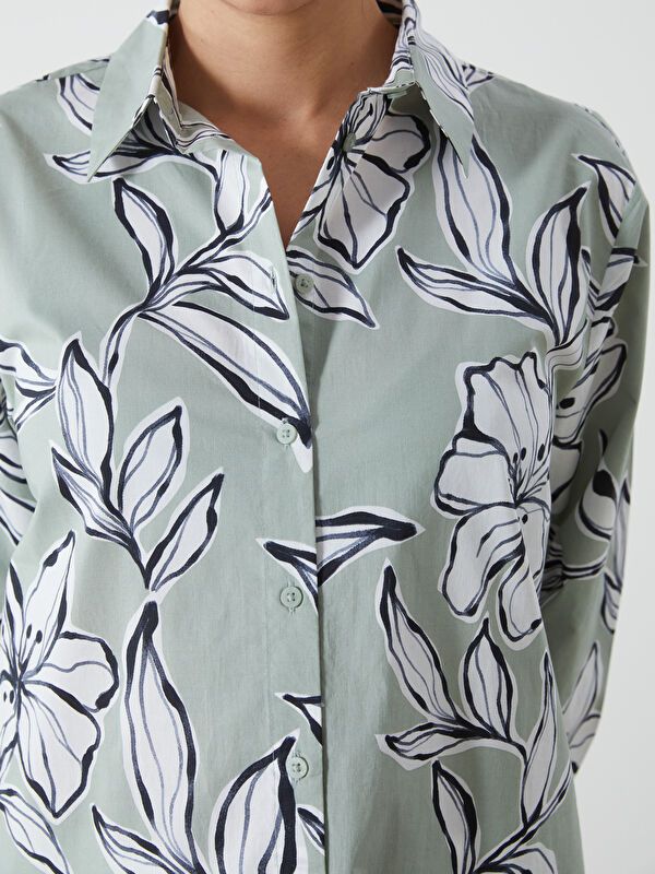 Moudda LC Waikiki - Tunique imprimée tissée cv à manches longues pour Femmes - Tunisie 3