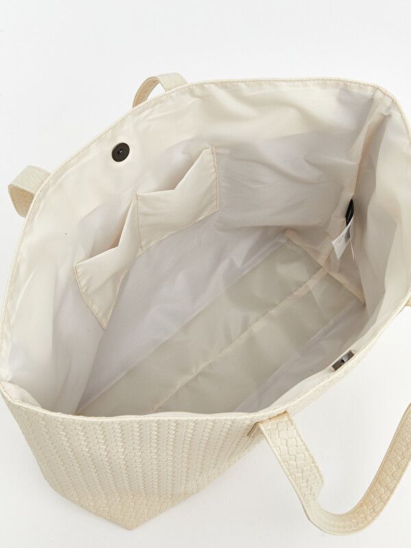 Moudda LC Waikiki - Grand sac pour Femme couleur Écru - Tunisie 4