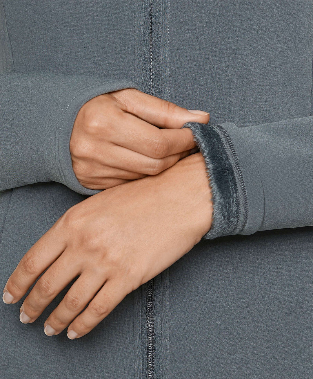 Moudda Oysho - Veste Manches Longues Running Super Extra Chaud - Basic - Tunisie 6