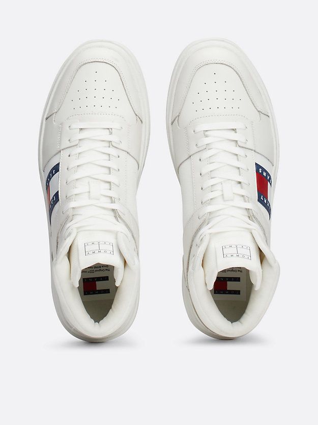Moudda Tommy Hilfiger - Baskets Mi Montantes The Brooklyn En Cuir  - Tunisie 2