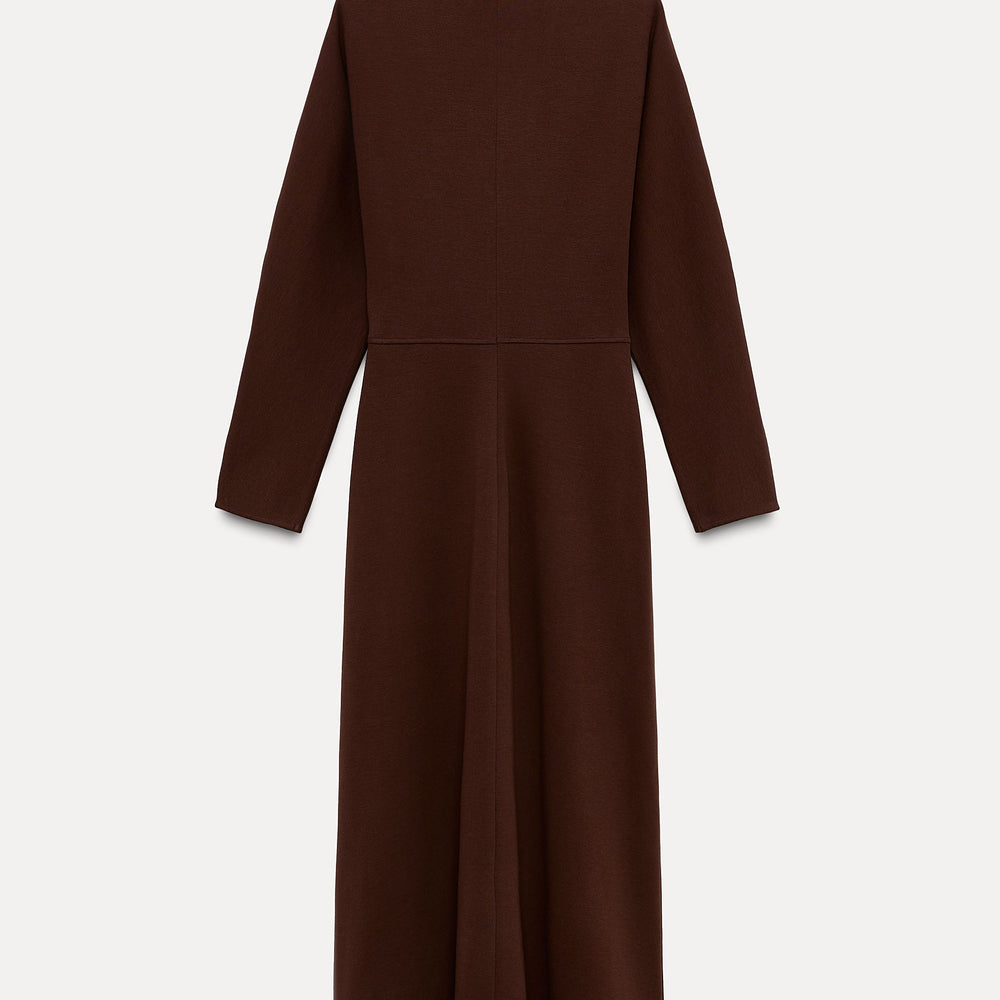 Moudda ZARA - Robe Midi Interlock - Découpes Ajustées - Tunisie 2