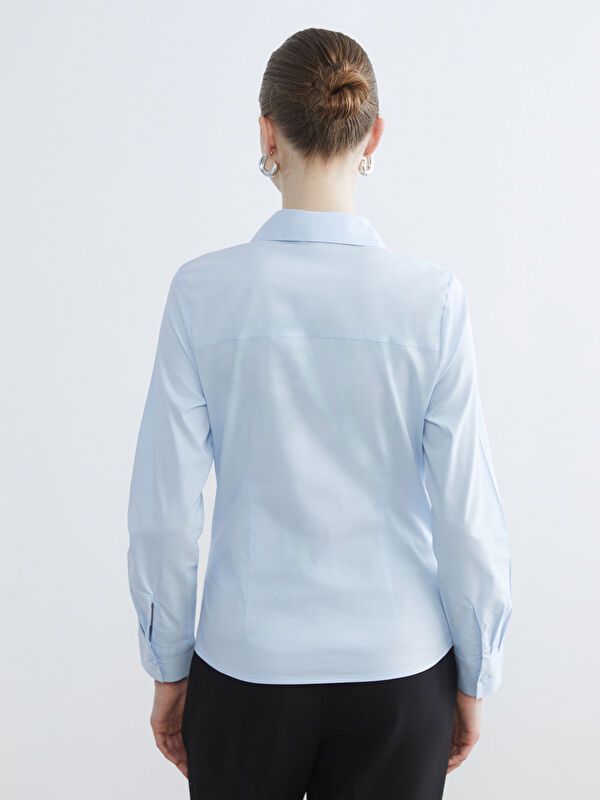 Moudda LC Waikiki - Chemise manches longues en tissu pour Femme - Tunisie 4