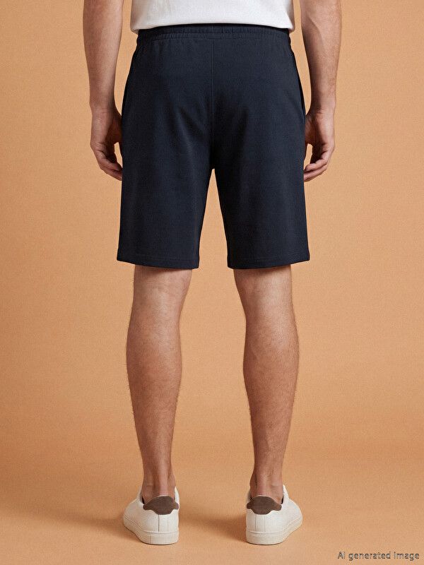Moudda LC Waikiki - Short / Bermuda basique en jersey pour Homme couleur Noir - Tunisie 4