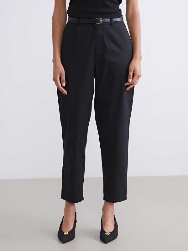 Moudda LC Waikiki - Pantalon tissé fin Femme Noir - Tunisie 2