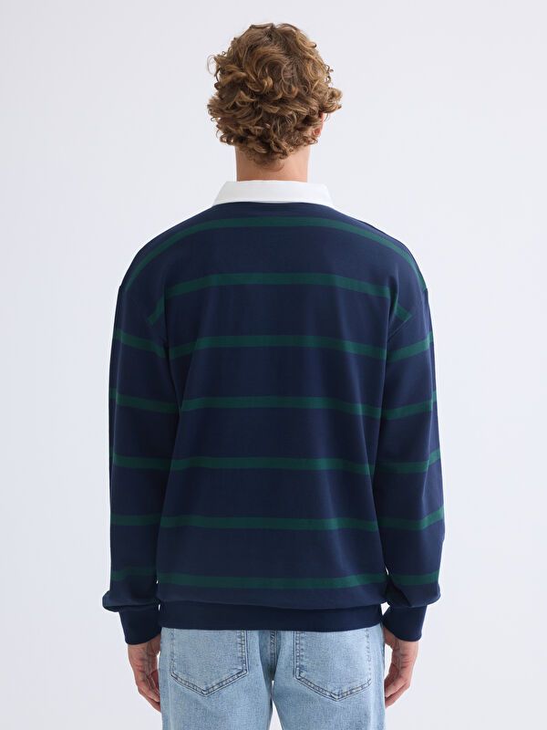 Moudda LC Waikiki - Sweatshirt en jersey Homme Marine - Tunisie 4