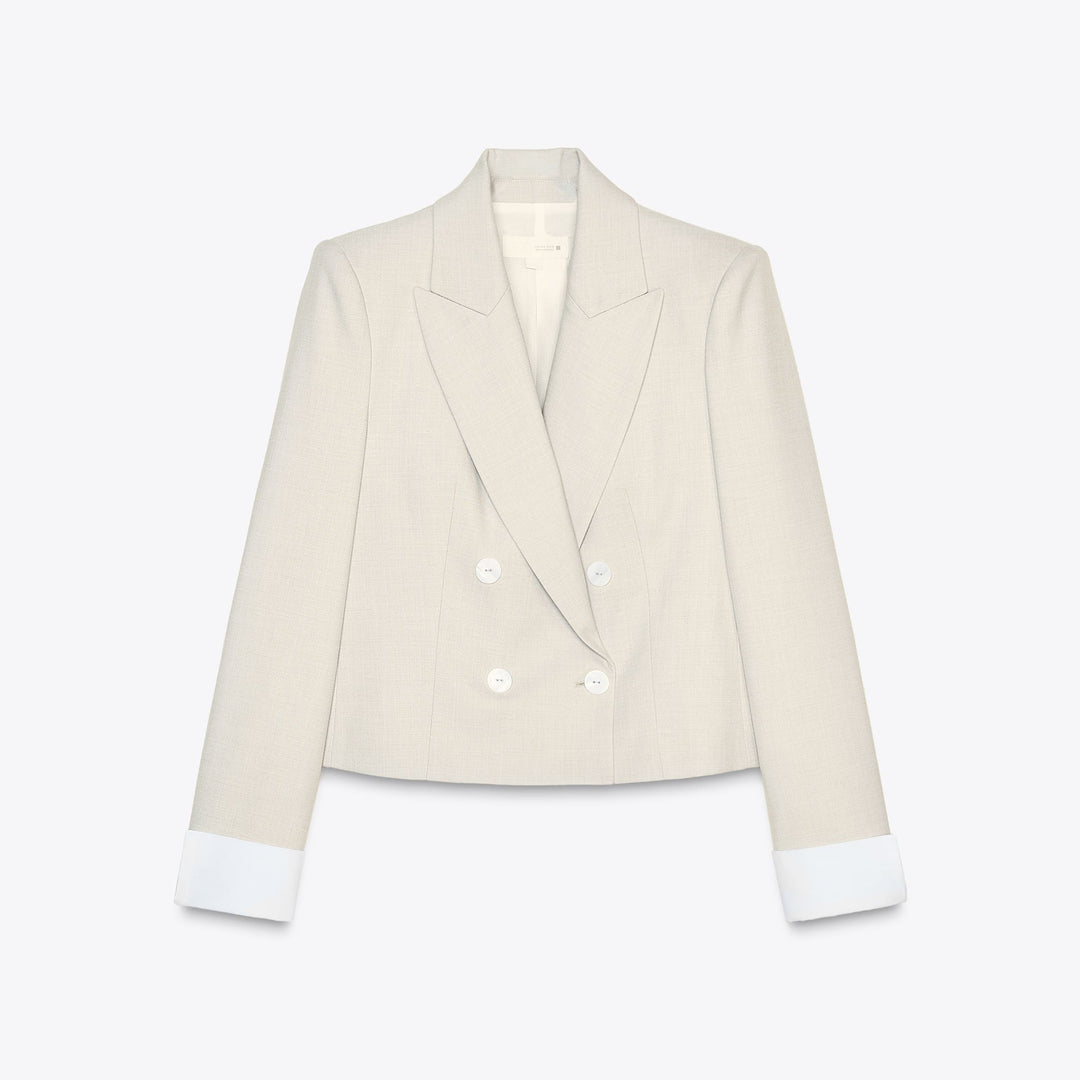 Moudda ZARA - Ensemble Blazer Croisé - Poignets Contrastés - Tunisie 1