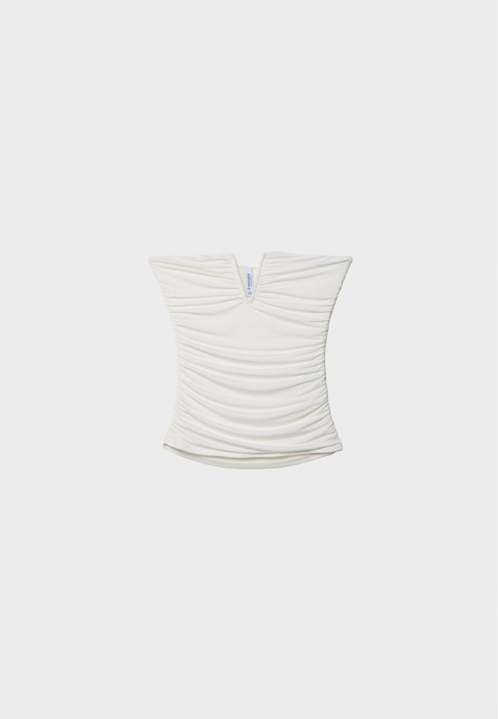 Moudda STRADIVARIUS - Bandeau Froncé Encolure V - Tunisie 2