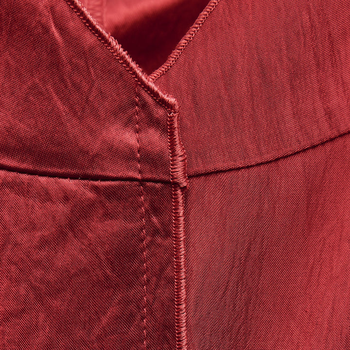 Moudda ZARA - Rouge – robe de soie fines bretelles satinée - Tunisie 3