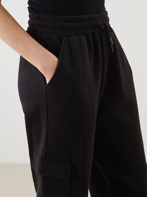 Moudda LC Waikiki - Pantalon en jersey Femme Noir - Tunisie 3