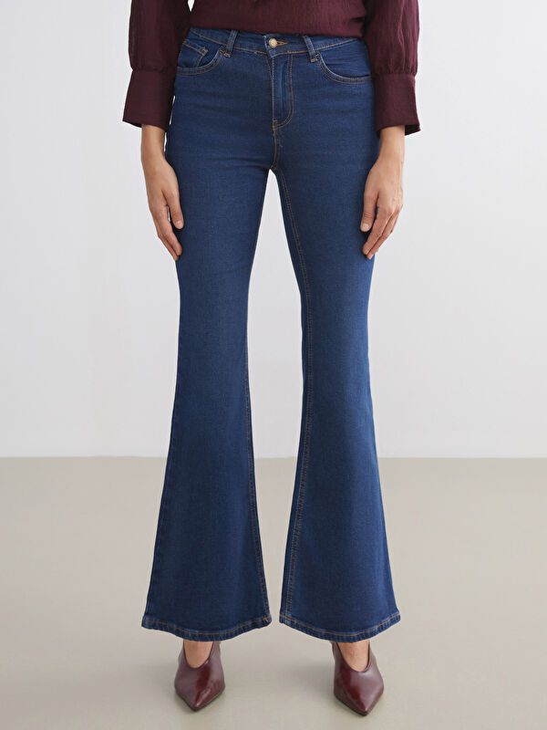 Moudda LC Waikiki - pantalon en jean tissé pour Femmes - Tunisie 2