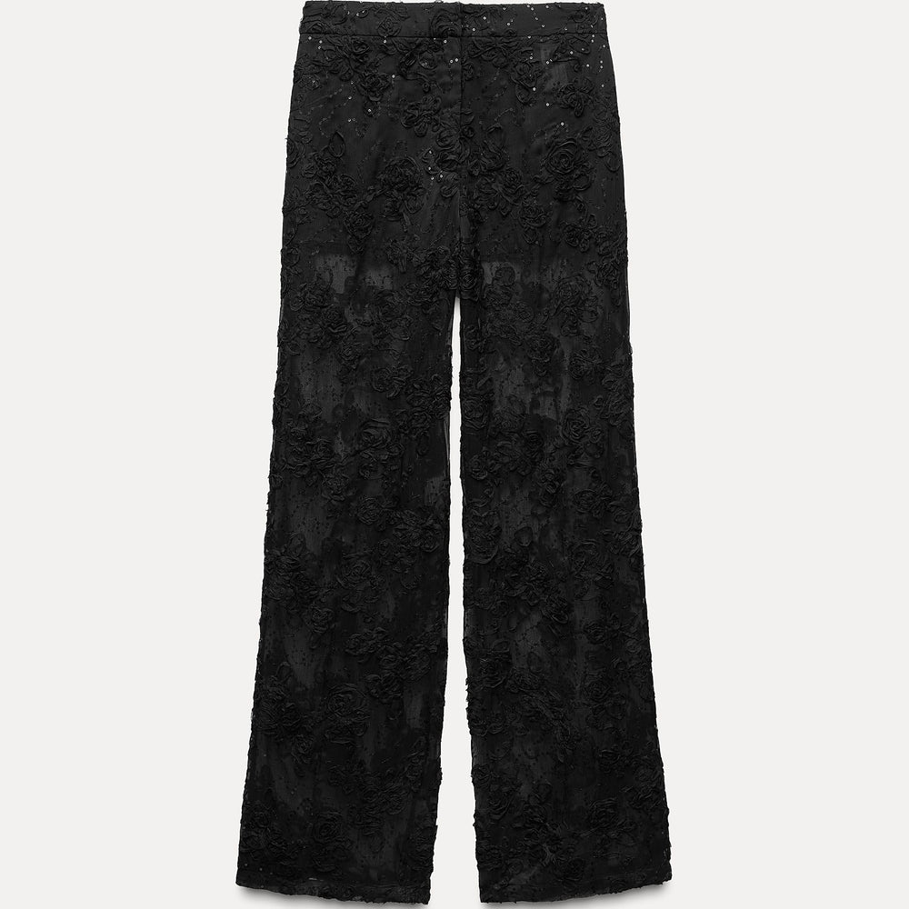Moudda ZARA - Set pantalon pailleté semi-transparent - Tunisie 2