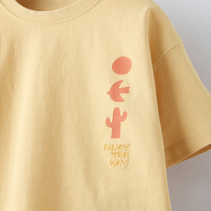 Moudda ZARA - T-shirt enfant logo devant dos + broderie - Tunisie 3