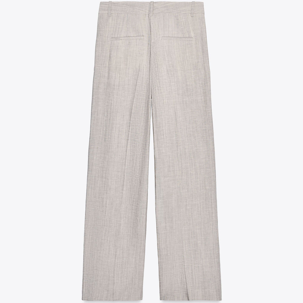 Moudda ZARA - Pantalon Minimal - Lin/Laine & Pinces - Tunisie 2