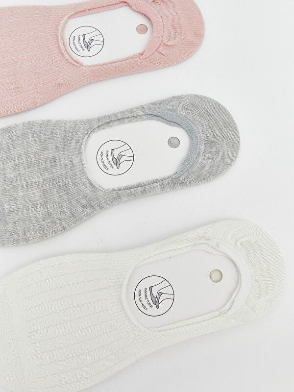 Moudda LC Waikiki - Chaussettes invisibles pour Femme couleur Rose clair - Tunisie 2