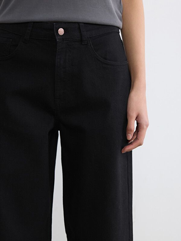 Moudda LC Waikiki - Jean basique en denim pour Femme couleur Rodeo noir - Tunisie 3