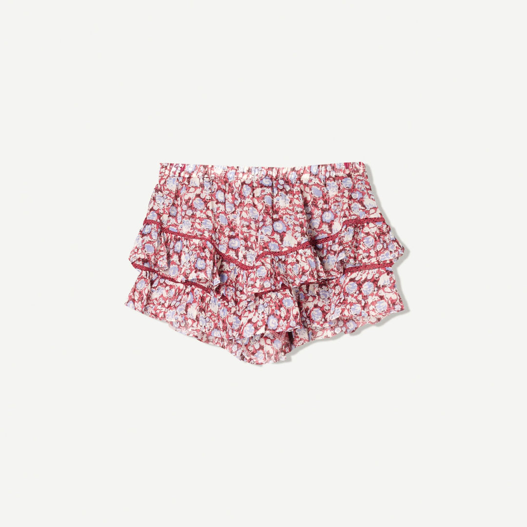 Moudda BERSHKA - Jupe-Skort Mini Bambula Boho - Détail (Rose Pâle) - Tunisie 1