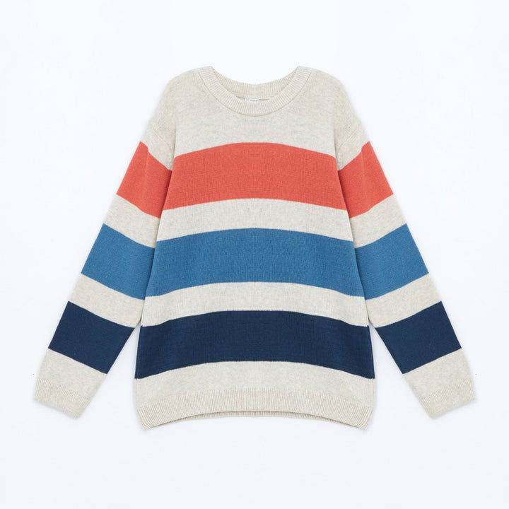 Moudda LC Waikiki - Pull en tricot Garçon Rayures mixtes - Tunisie 1