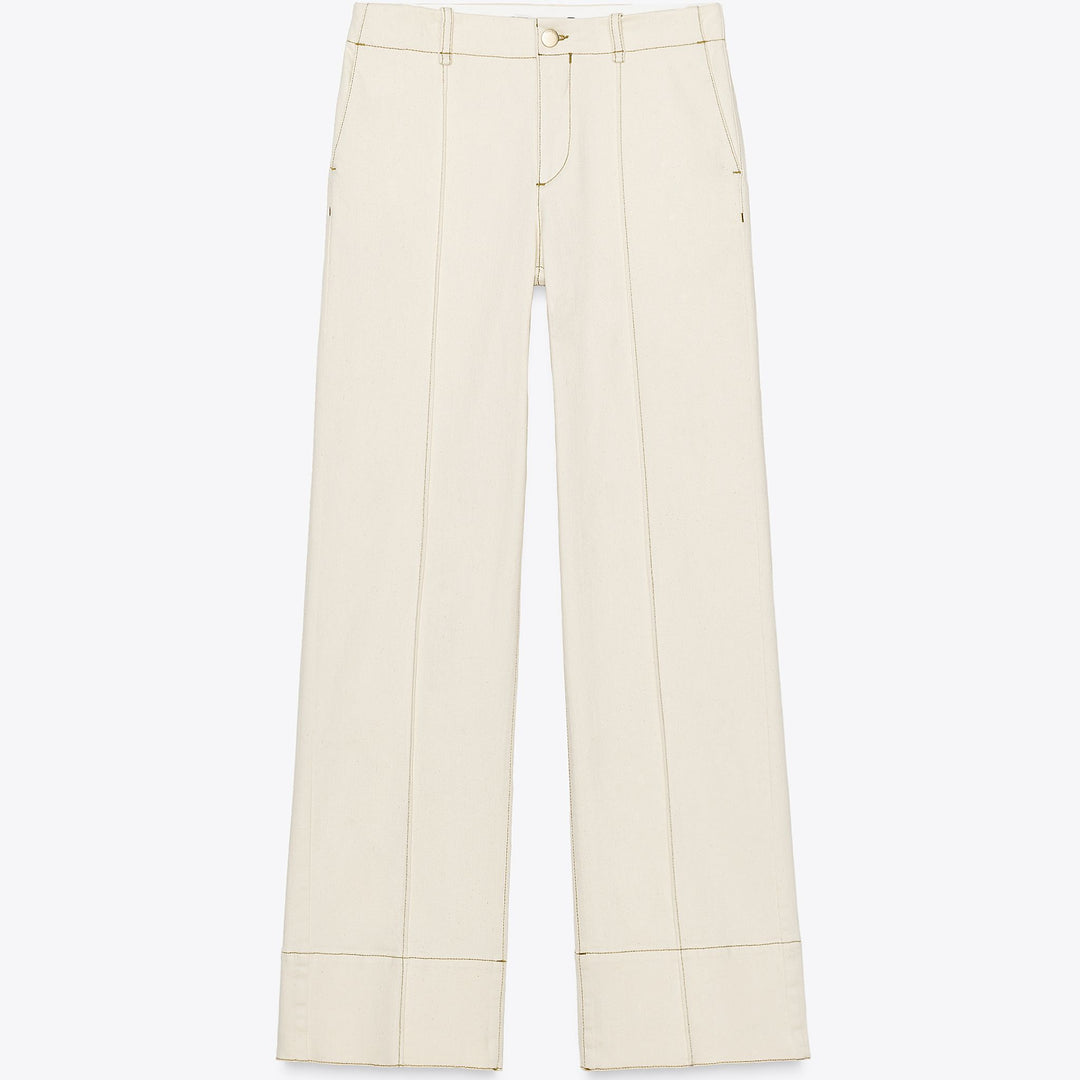 Moudda ZARA - Pantalon Bootcut - Couture Centrale - Tunisie 1