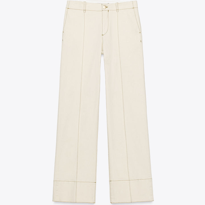 Moudda ZARA - Pantalon Bootcut - Couture Centrale - Tunisie 1