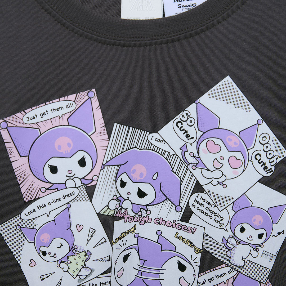 Moudda ZARA - T-shirt Kuromi imprimé bande dessinée - Tunisie 3