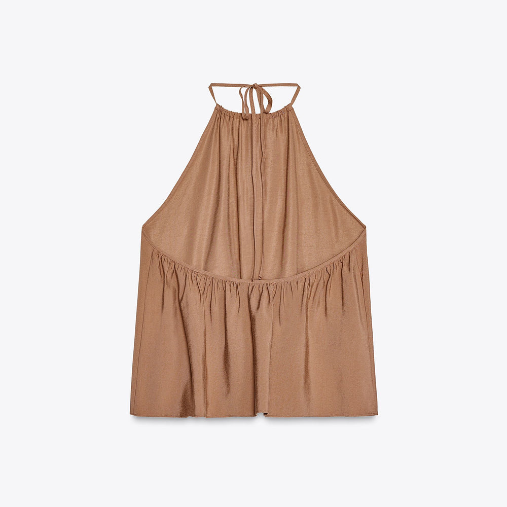 Moudda ZARA - Top Fluide - Halter & Drapé - Tunisie 2