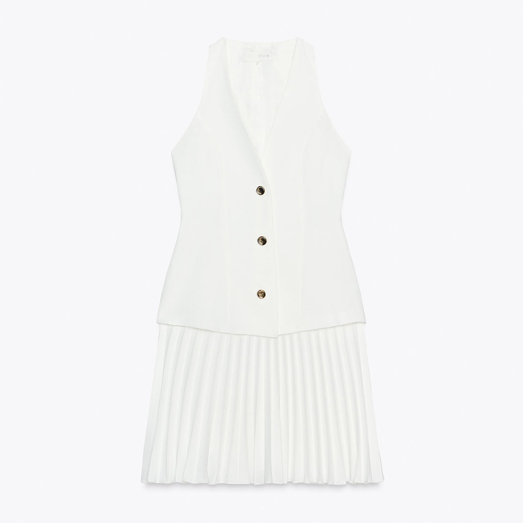 Moudda ZARA - Robe Mini Crêpe - Top Nœuds - Tunisie 1