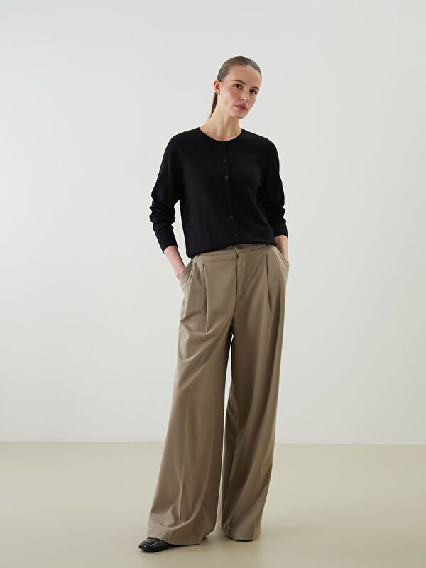 Moudda LC Waikiki - Cardigan fin en tricot Femme Noir - Tunisie 2