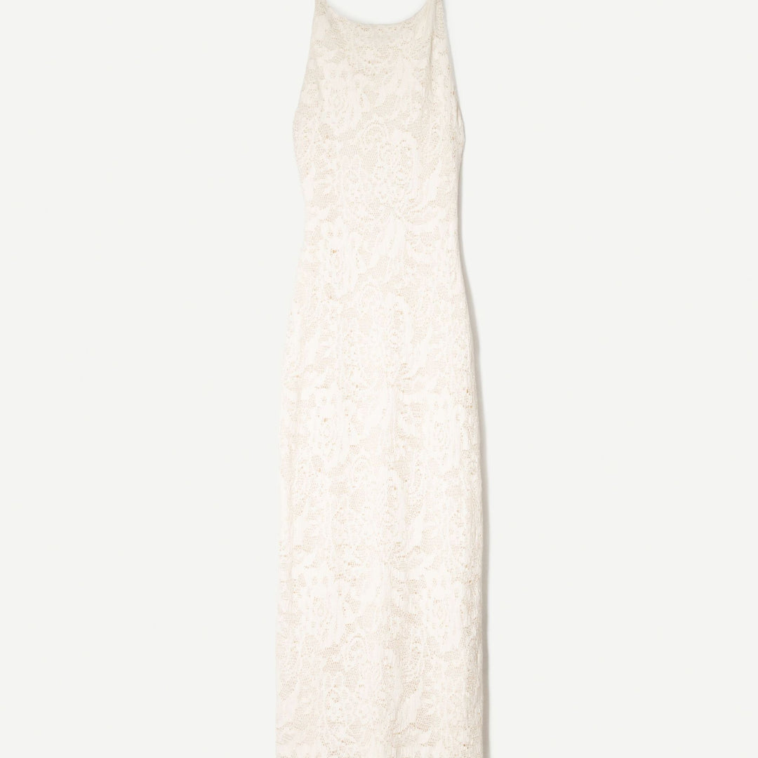 Moudda BERSHKA - Robe Midi Rustique - Bretelles & Dos Ouvert - Tunisie 1