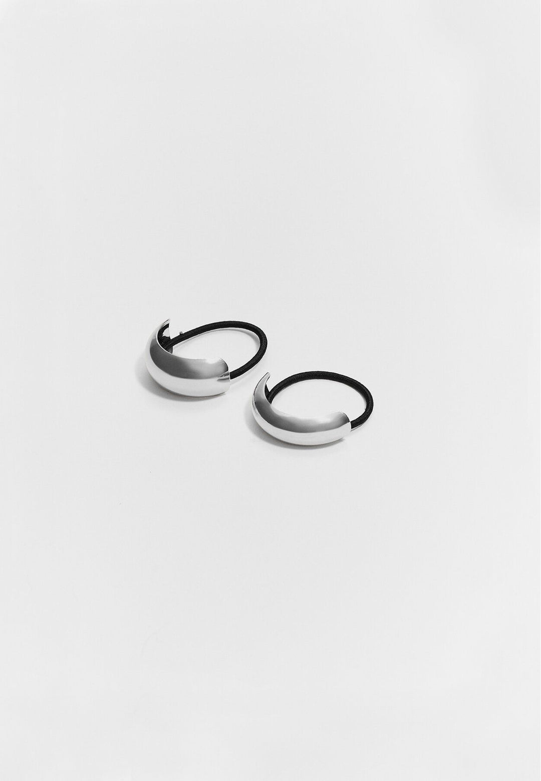Moudda STRADIVARIUS - Lot de 2 Élastiques à Cheveux Métalliques - Tunisie 4