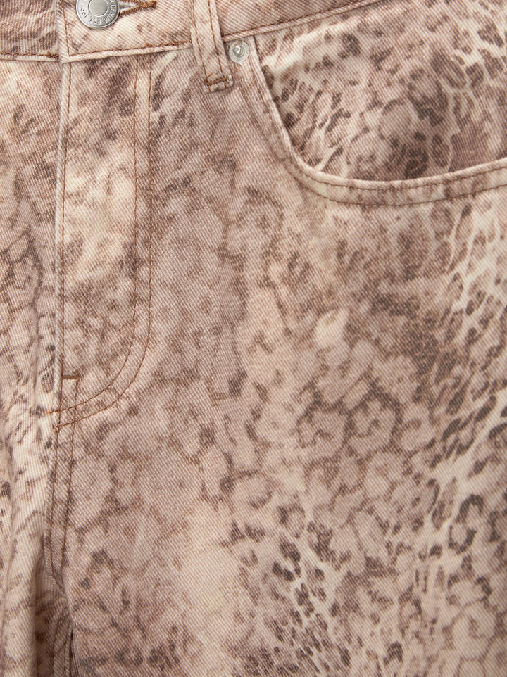 Moudda PULL & BEAR - Pantalon Droit Léopard Serp - Tunisie 6
