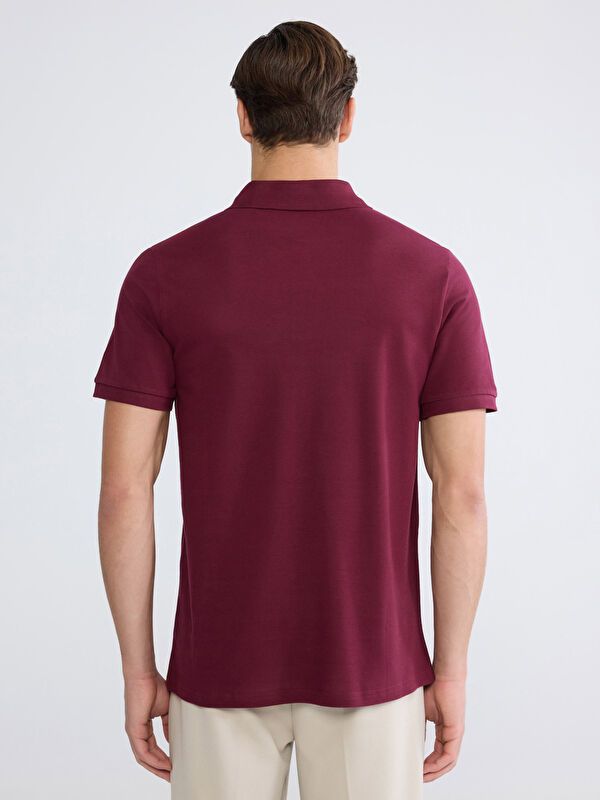 Moudda LC Waikiki - T-shirt col polo basique manches courtes en jersey pour Homme - Tunisie 4