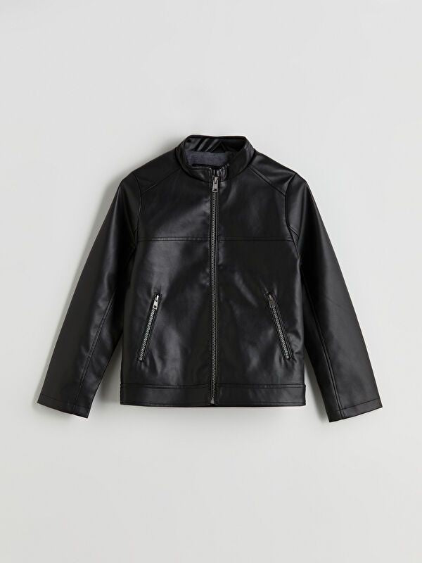 Moudda LC Waikiki - Manteau PU léger Garçon Noir - Tunisie 1