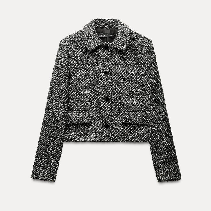 Moudda ZARA - Blazer Court Col Chemise - Tunisie 2