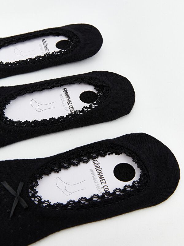Moudda LC Waikiki - Chaussettes invisibles pour Femme couleur Noir - Tunisie 2