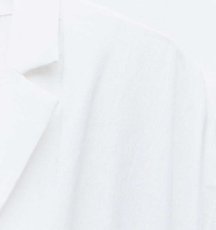 Moudda ZARA - Robe chemise lin/viscose manches courtes avec boucle - Tunisie 4