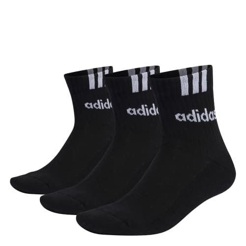 Moudda Adidas - Chaussettes mi-mollet matelassées 3-Stripes Linear (lot de 3 paires) - Tunisie 1