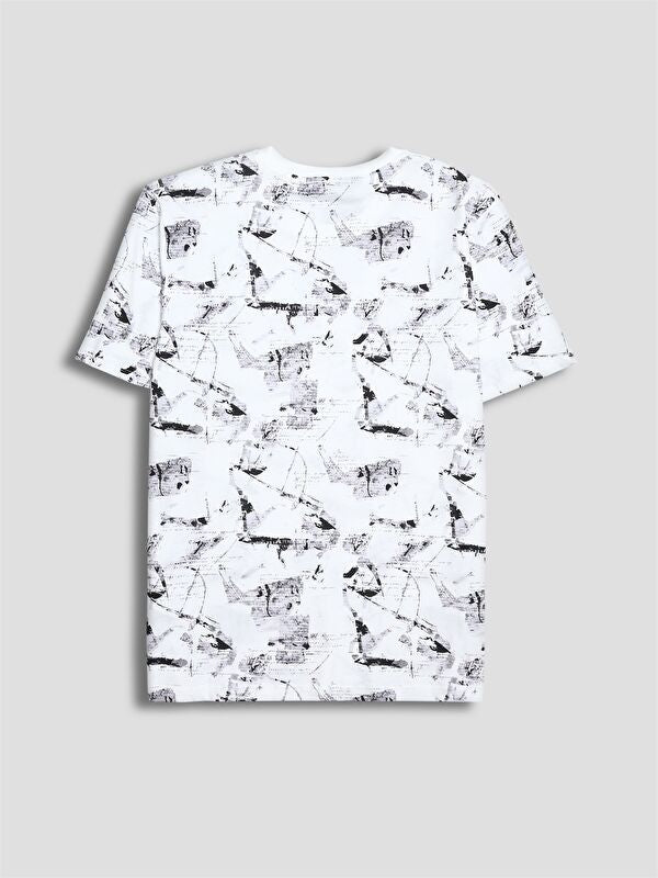 Moudda LC Waikiki - T-shirt imprimé manches courtes en jersey - Tunisie 2