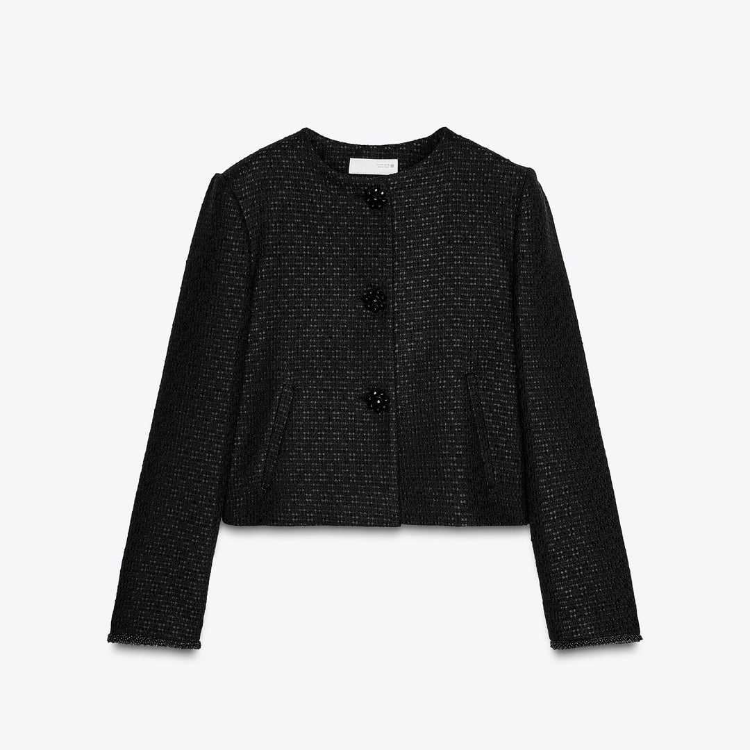 Moudda ZARA - Ensemble Blazer - Trame & Bouton Bijou - Tunisie 1